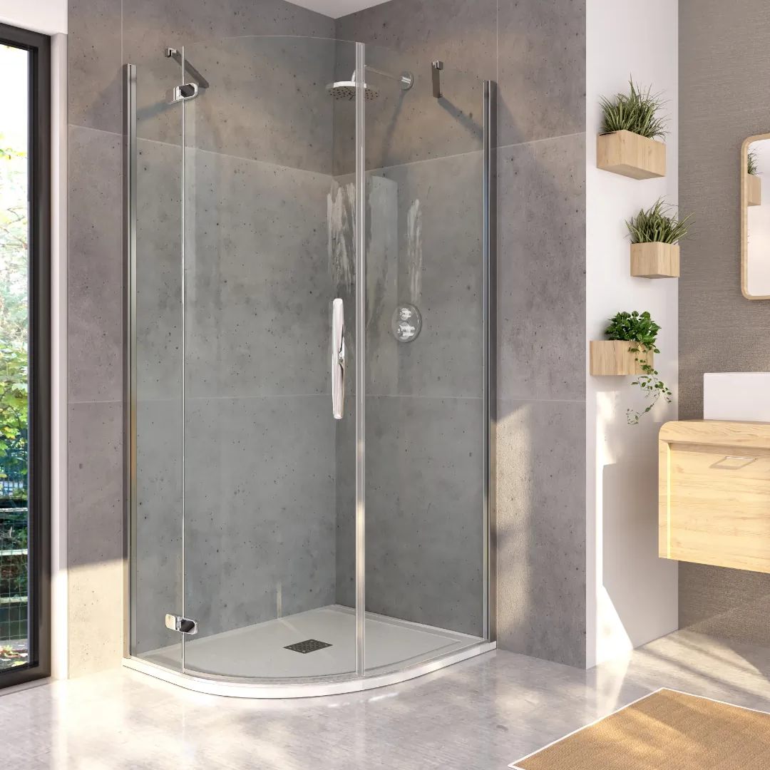 Hinged Quadrant Door