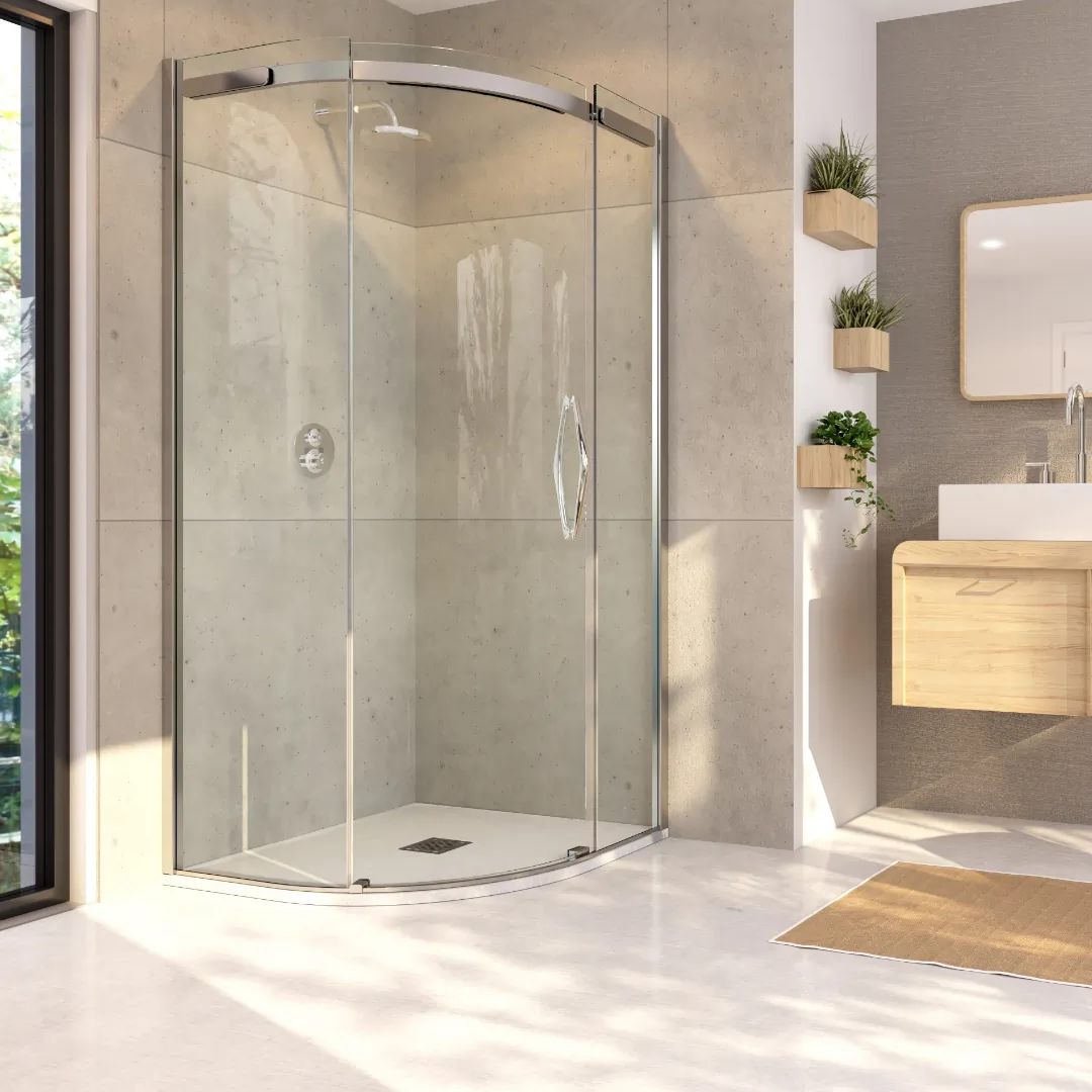 Sliding Quadrant Door