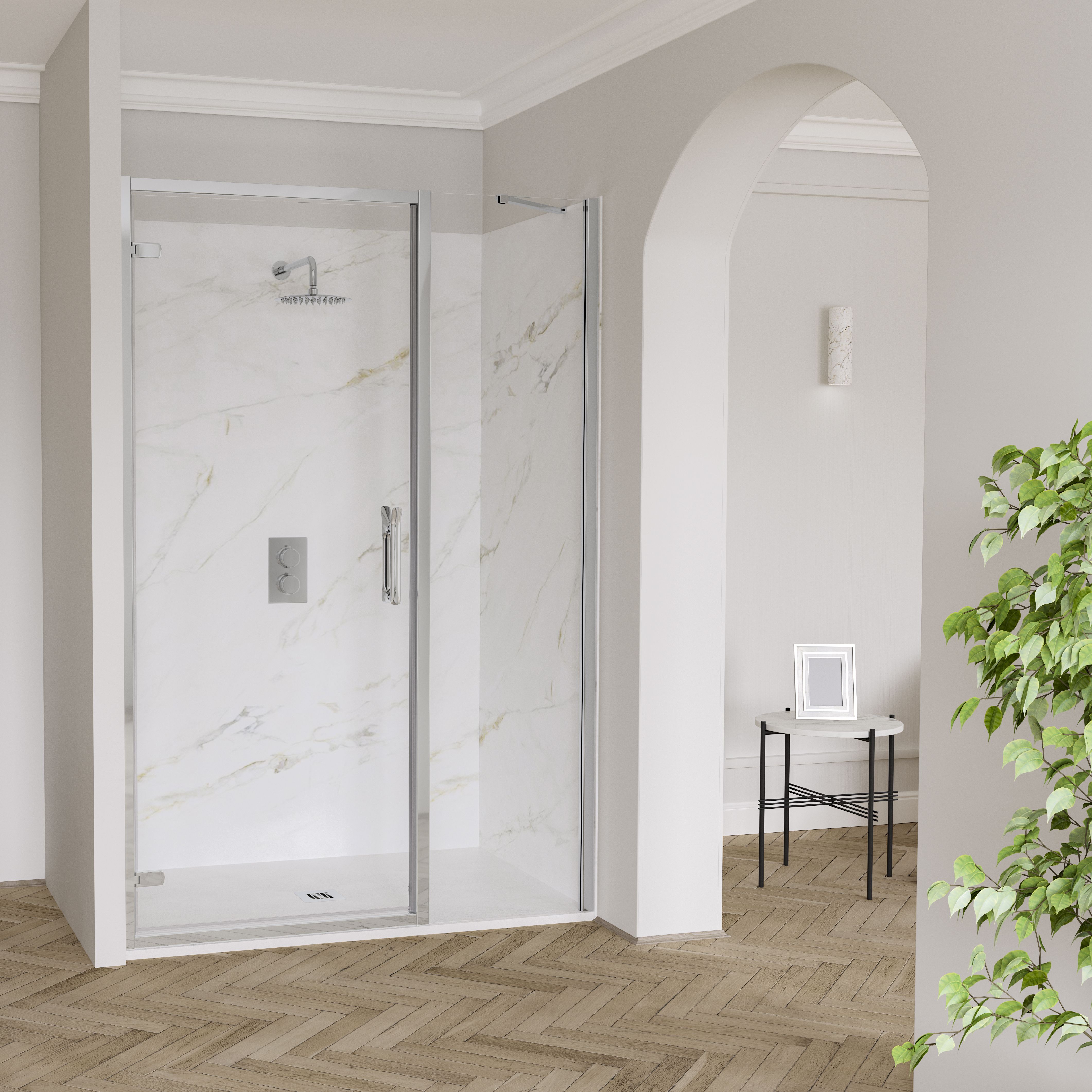 Hinge Door with Inline Panel