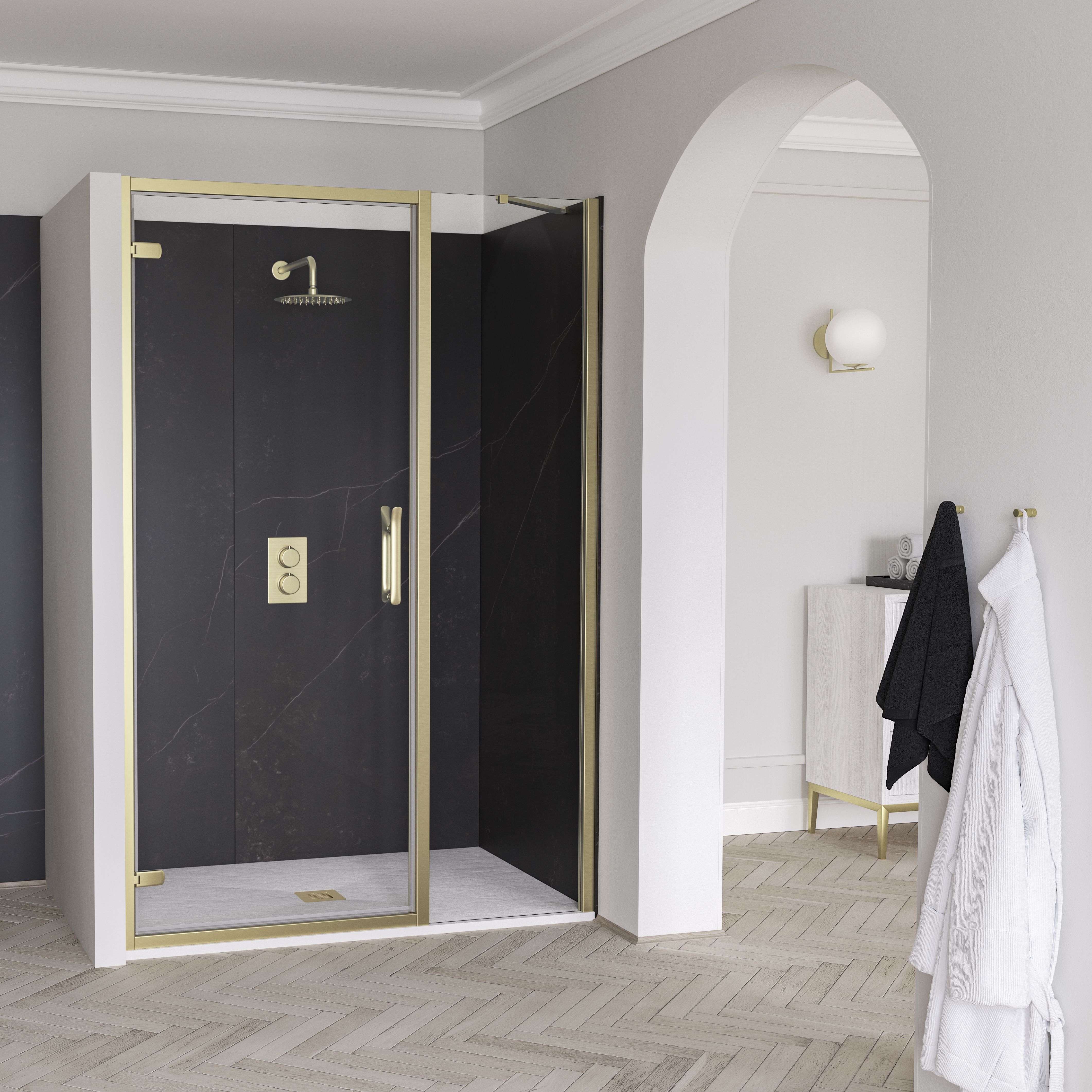 Hinge Door with Inline Panel