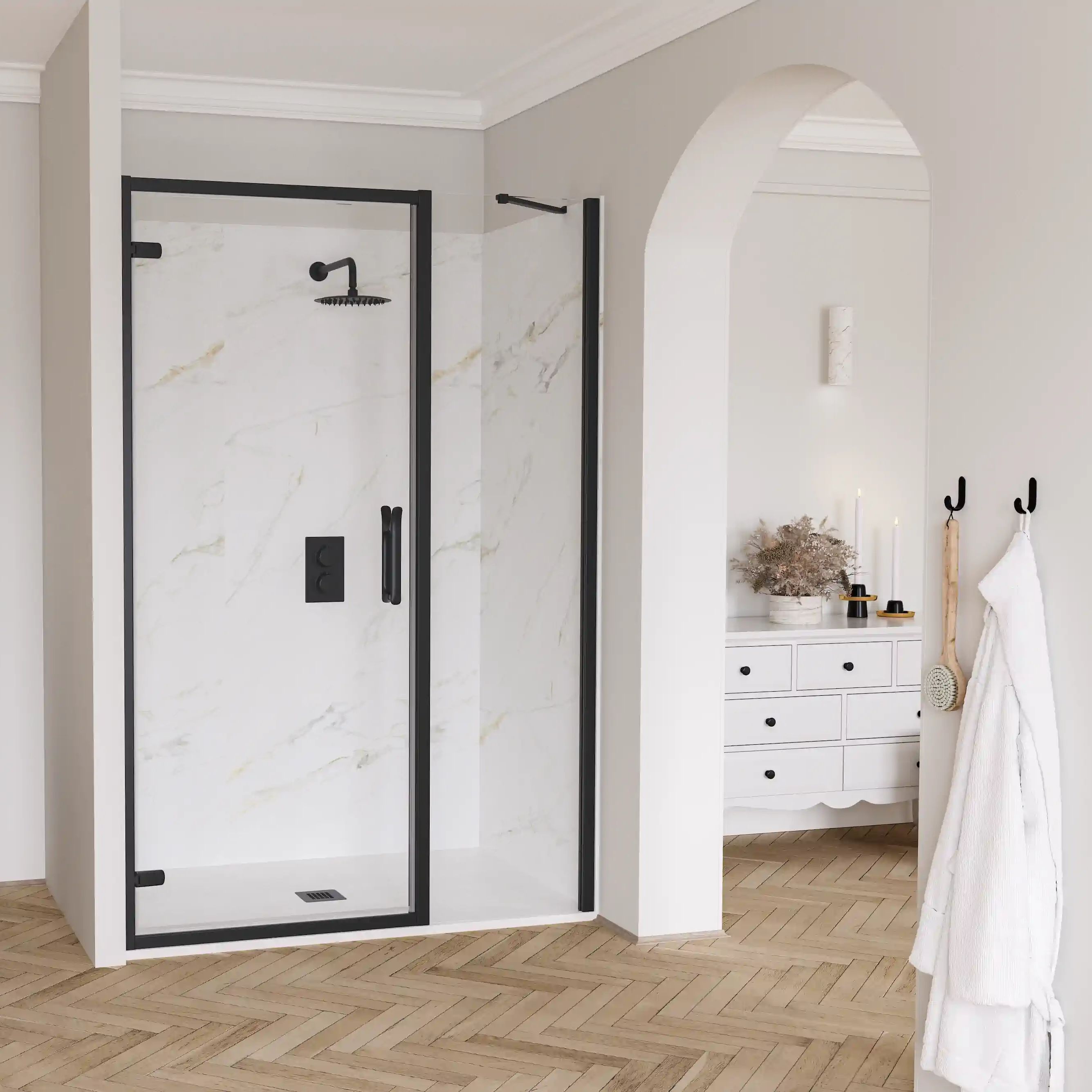 Hinge Door with Inline Panel