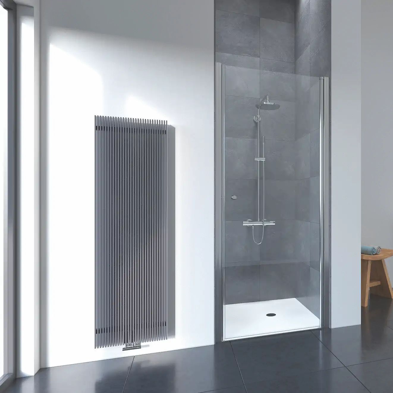 Flair Frameless Pivot Door