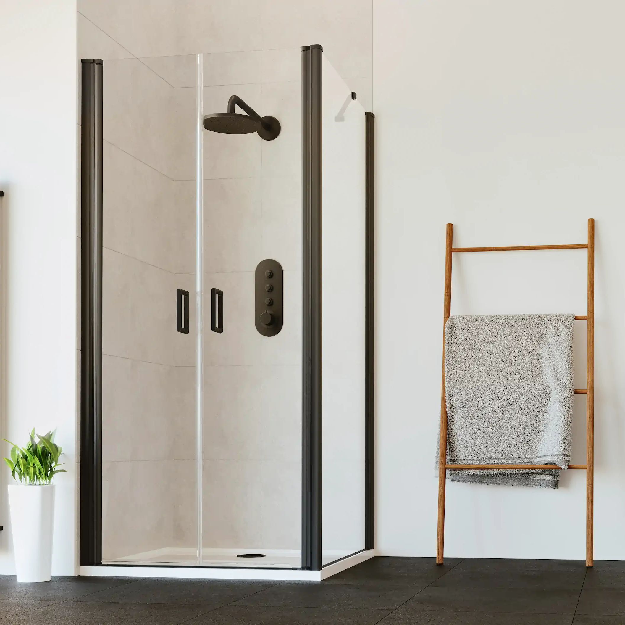 Flair Frameless Saloon Door