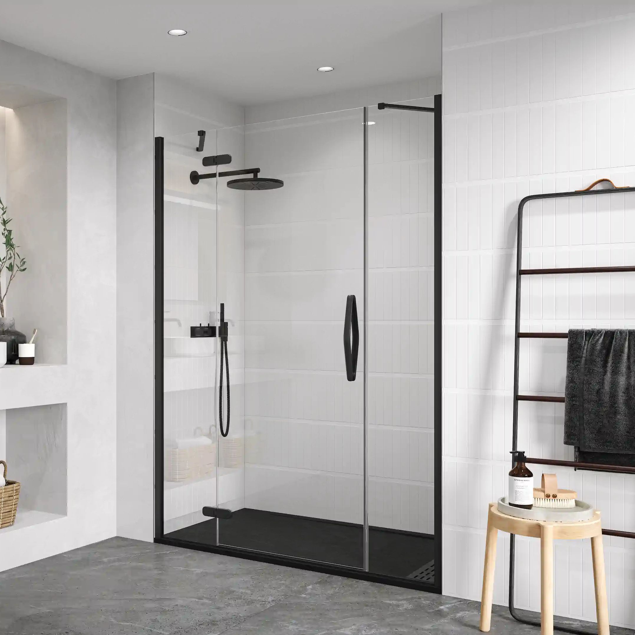 Hinge & Inline Door with Inline Panel