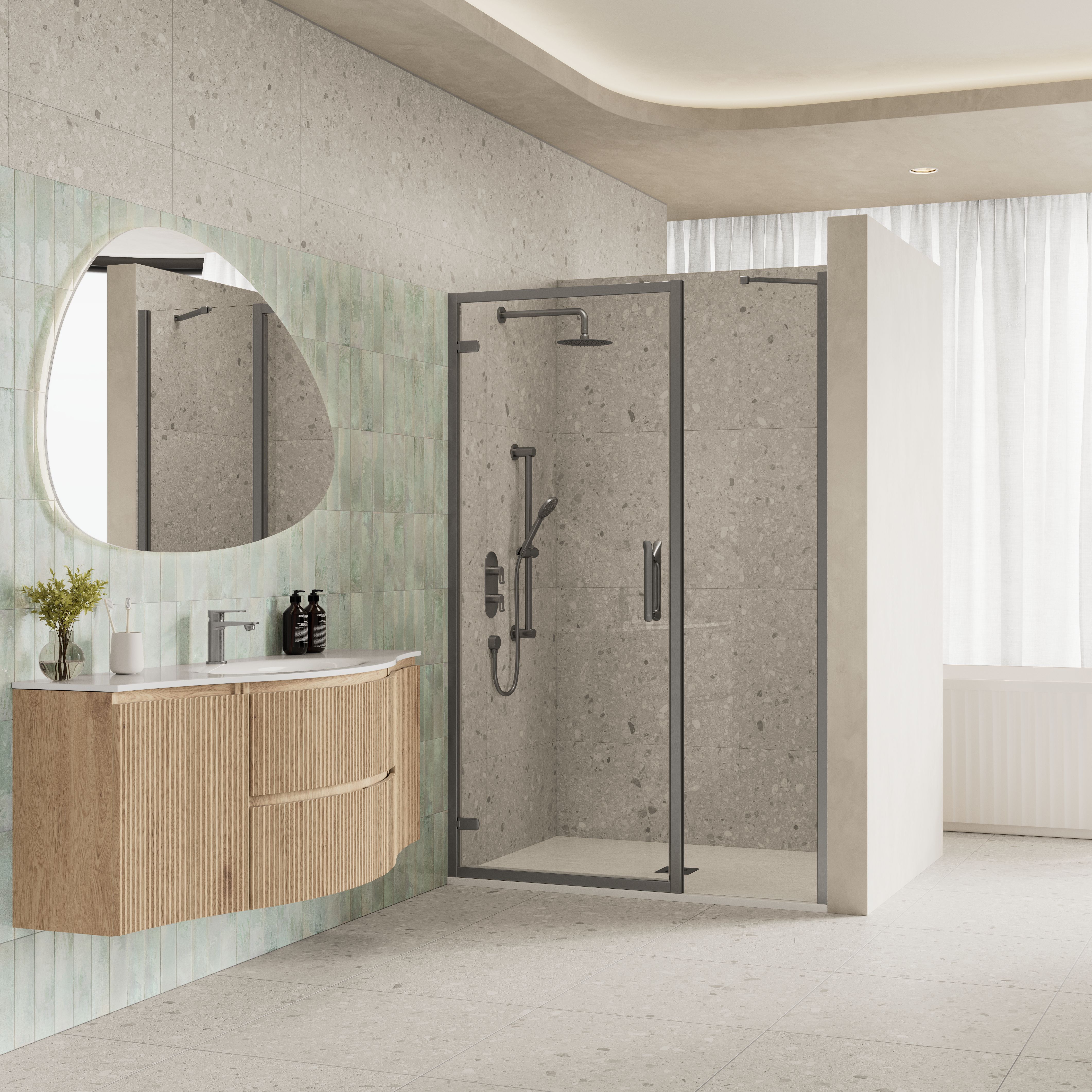 Hinge Door with Inline Panel