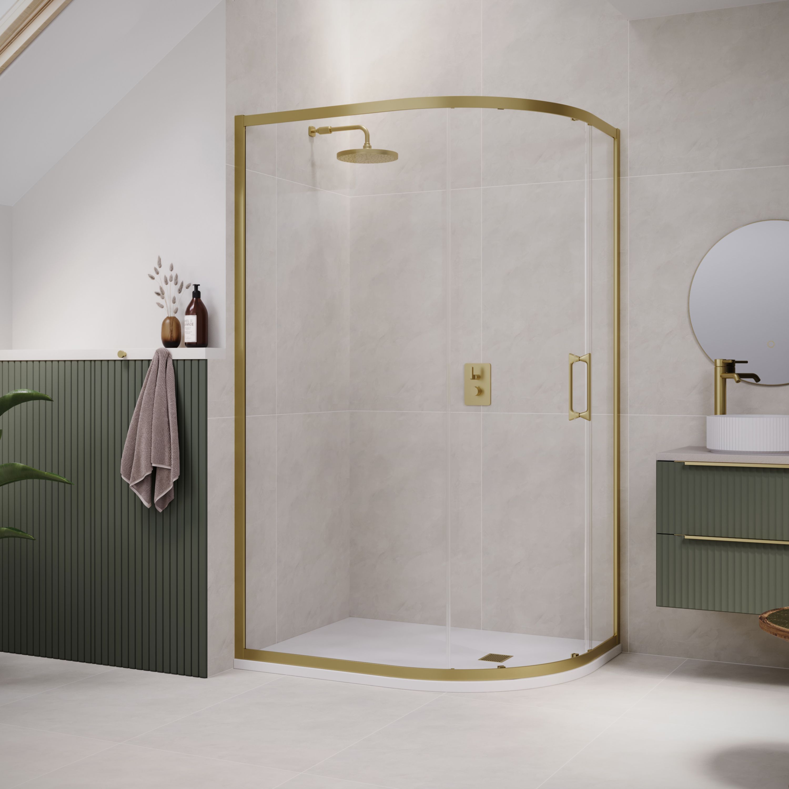 One Door Offset Quadrant