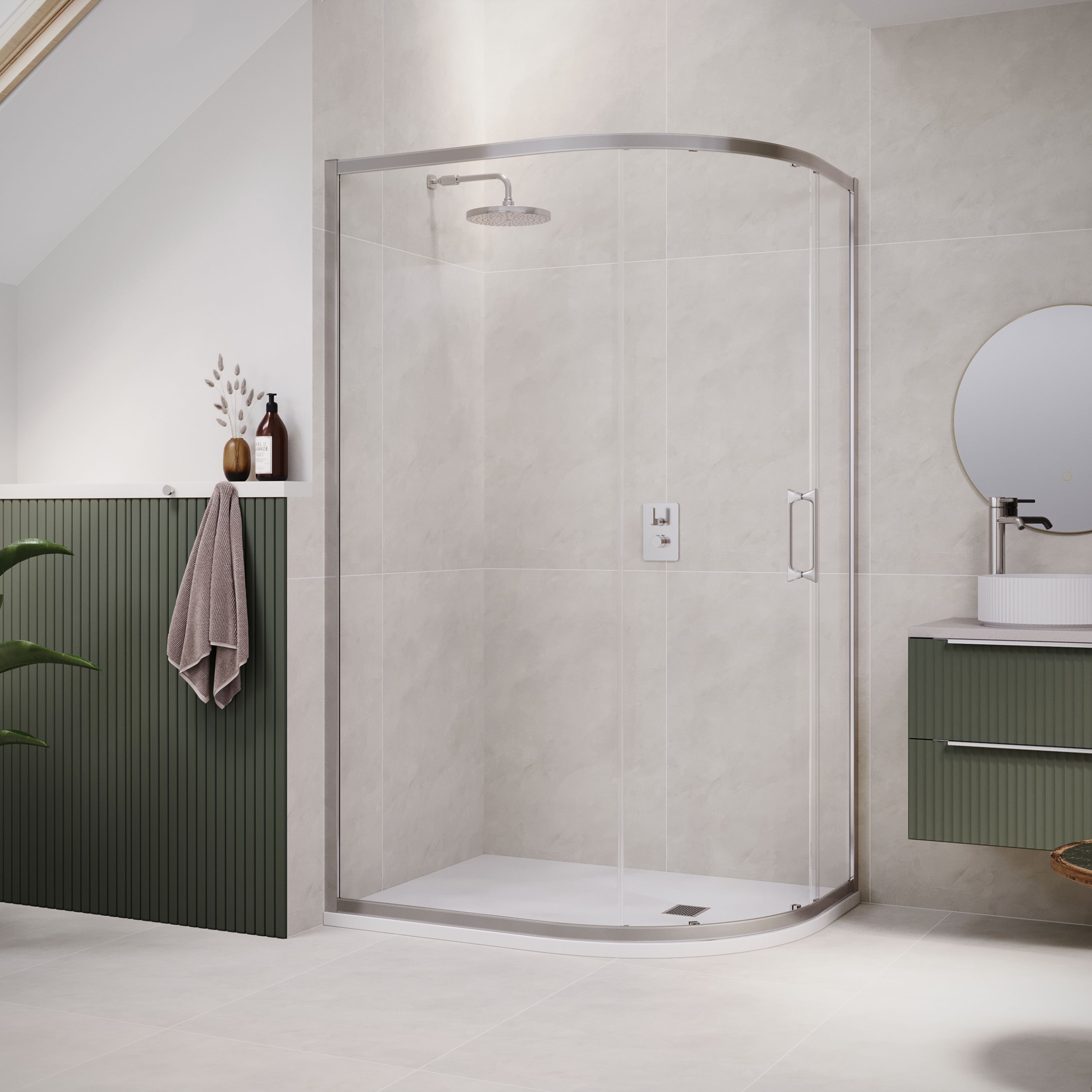 One Door Offset Quadrant