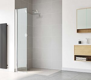 Frameless Six Hinged Rotating Wetroom Panel