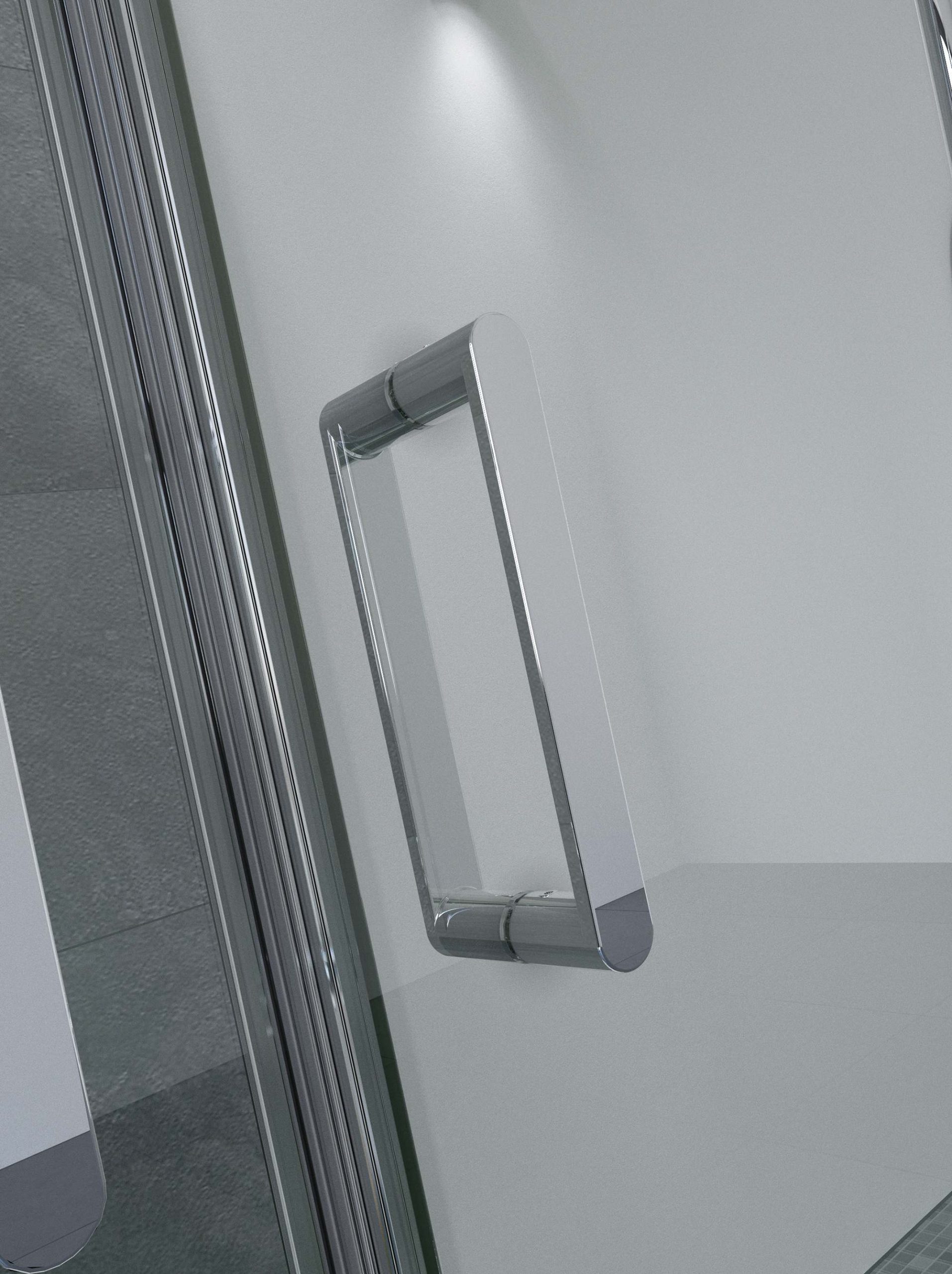 Flair Frameless Corner Pivot Door - Image 2