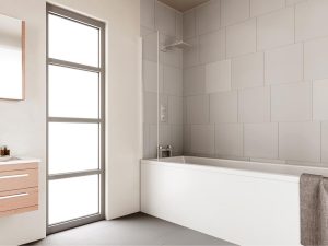 Verve Pro 6mm Fixed Bathscreen Deflector 300mm