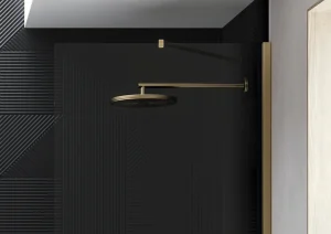 AYO 15mm Anodised Brushed Brass Wall Profile